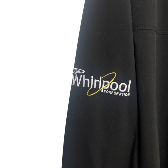 North End Sport Coat Polaris Whirlpool Logos Black Jacket Size XL - Picture 6 of 8